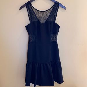 BCBGeneration Lace Cutout Dress